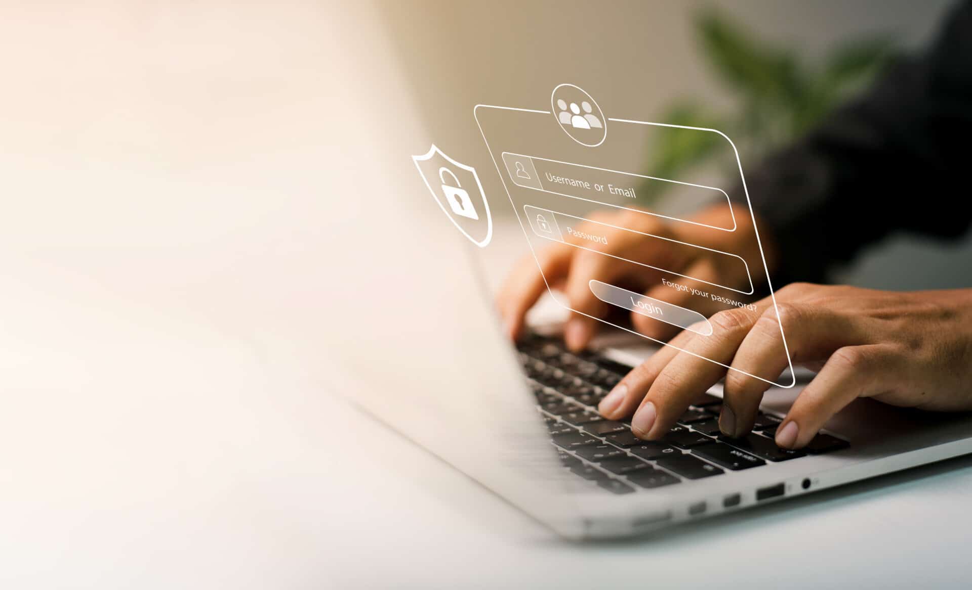 Blog vecteezy user typing login and password at home secure access to the 23626612 729